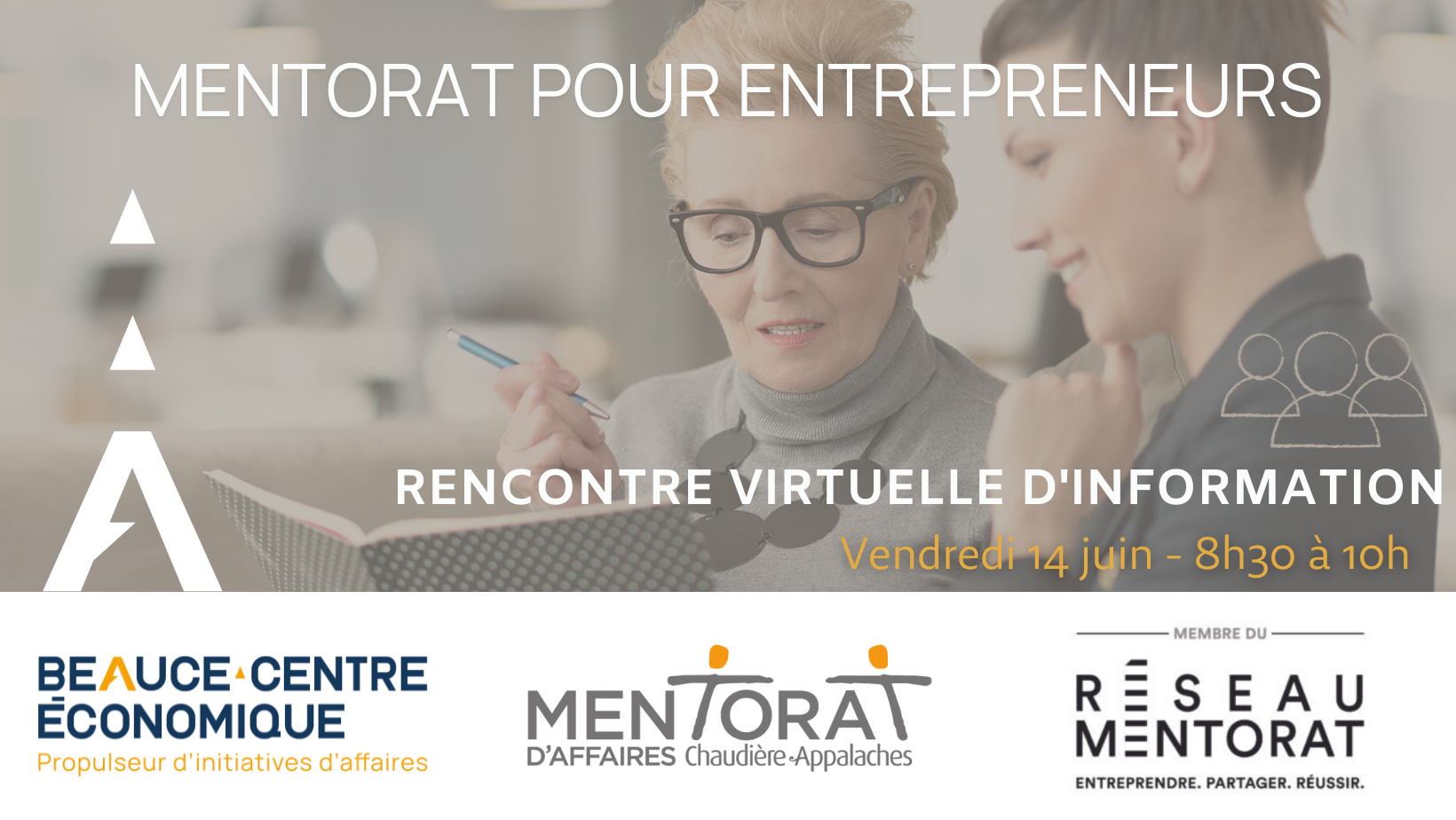 Mentorat pour entrepreneurs - Rencontre virtuelle d'information